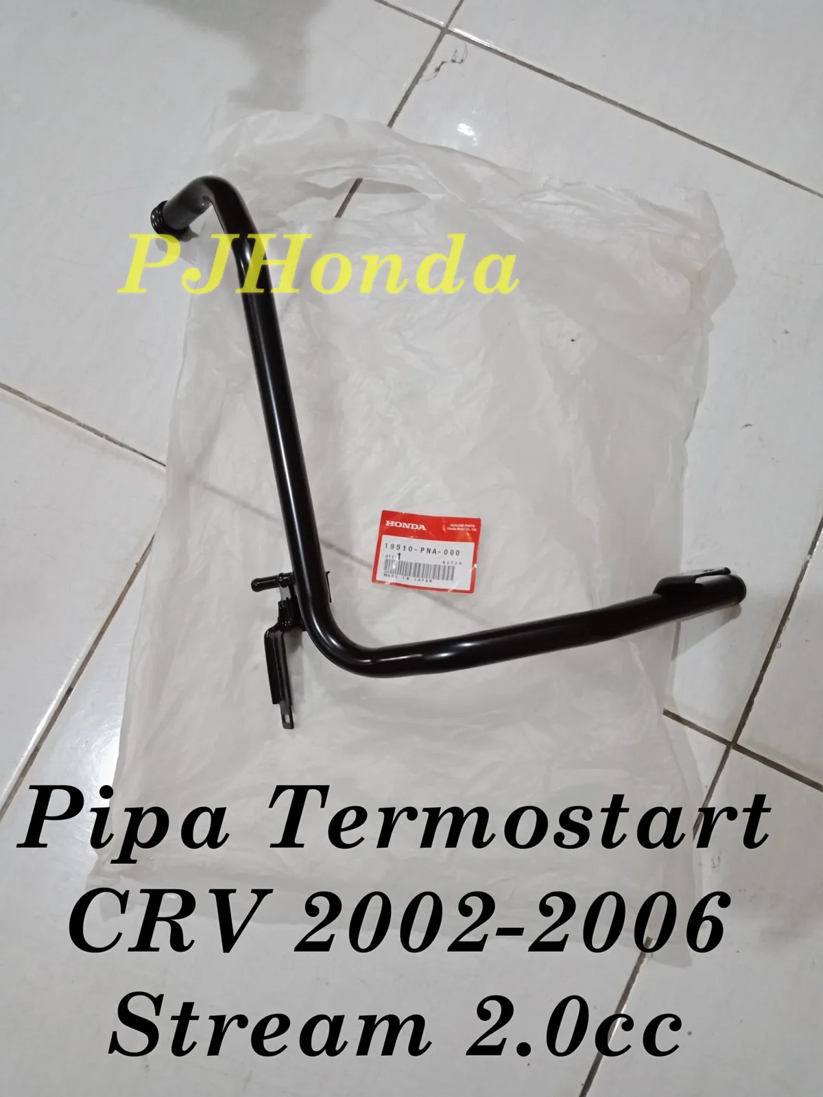 Pipa Termostart Honda CRV 2002-2006 Genuine!!!