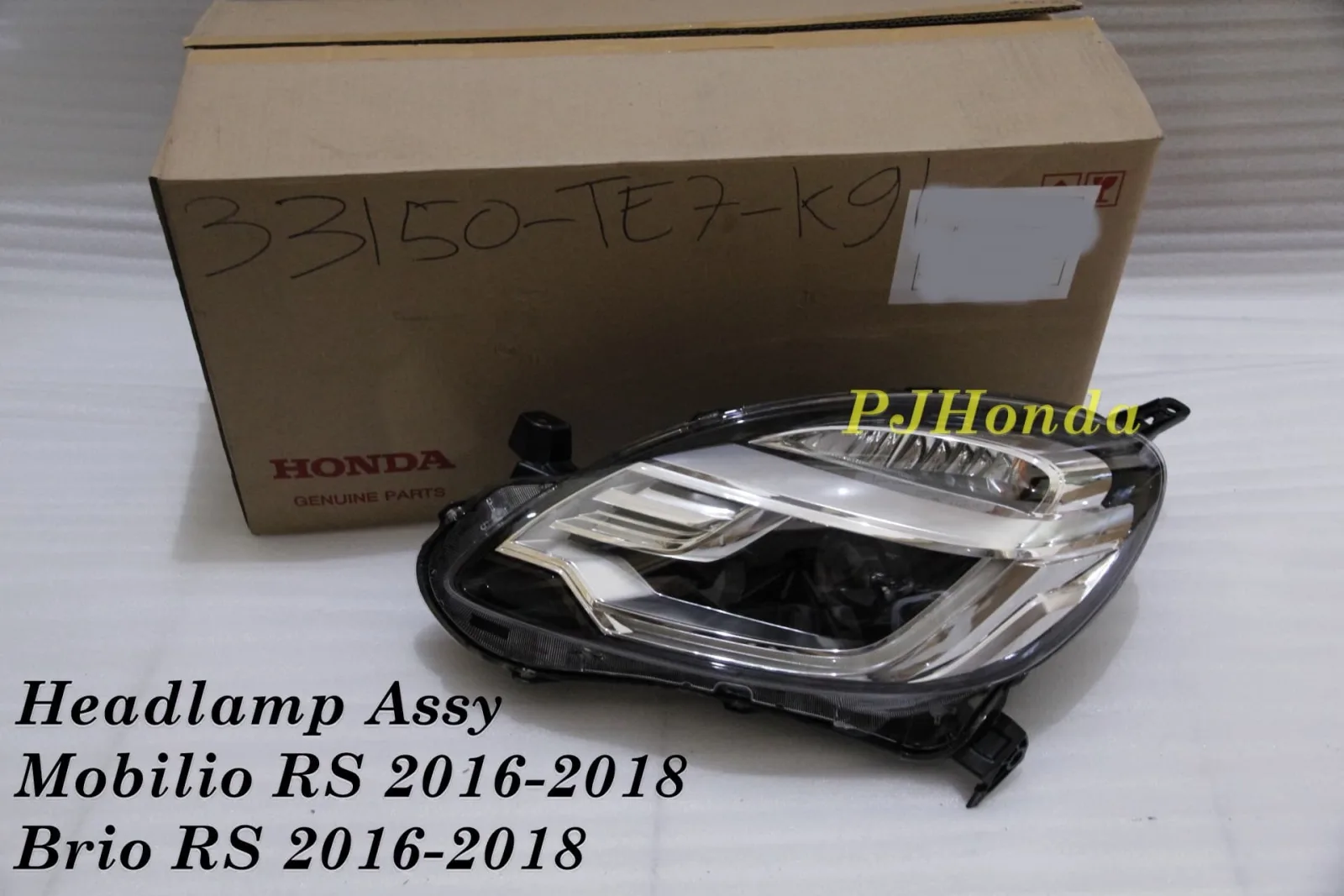 HeadLamp / LAMPU DEPAN BRIO RS DAN Mobilio RS 2016-2018 ORIGINAL