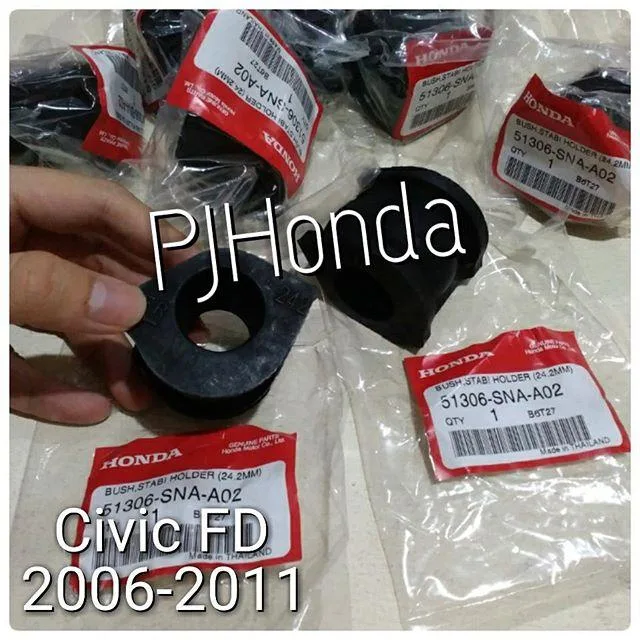 Karet Stabil Honda Civic FD 2006-2011 Genuine!!