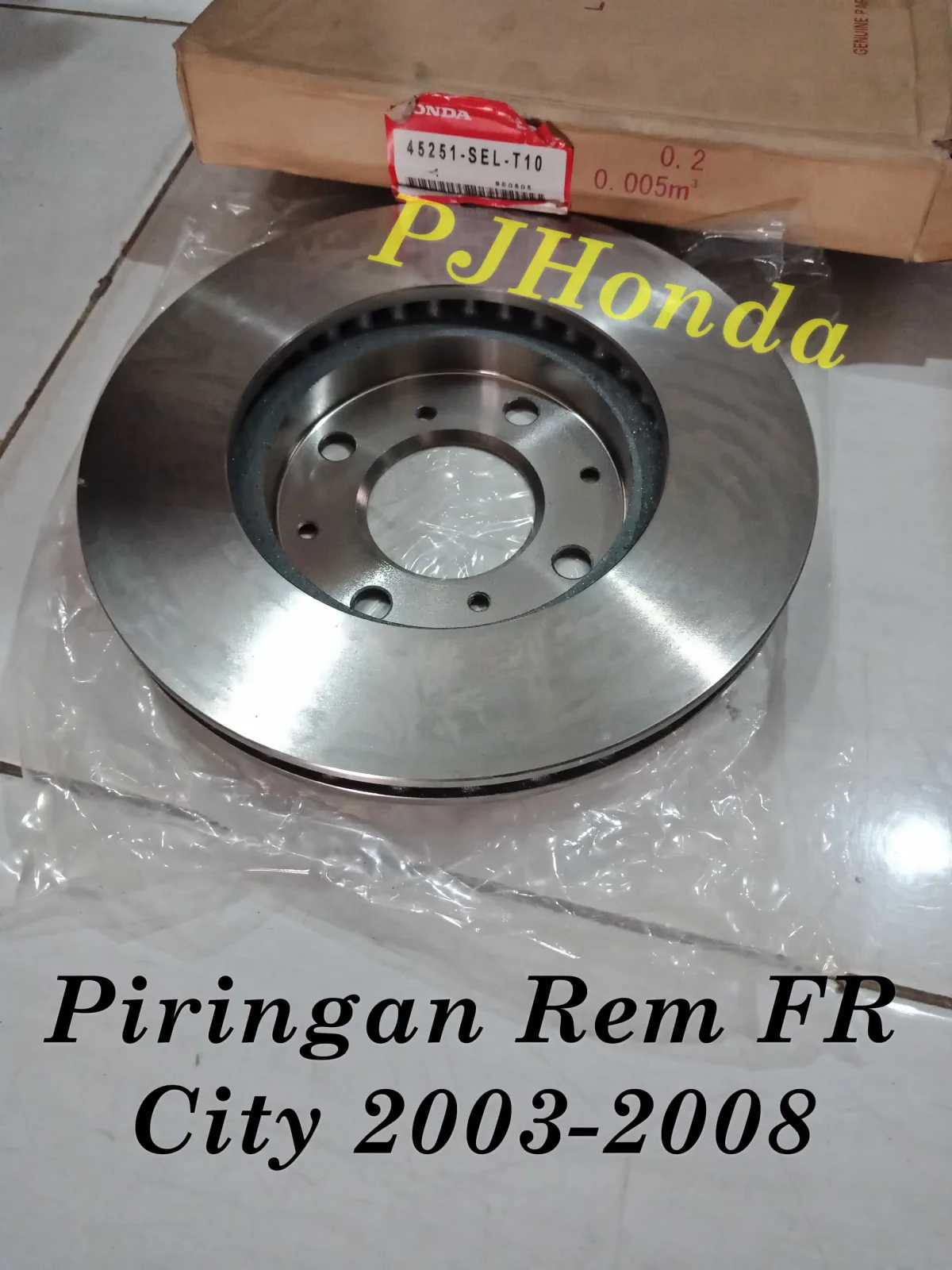 Piringan Rem DISK BRAKE Depan City 2003-2008 ORIGINAL