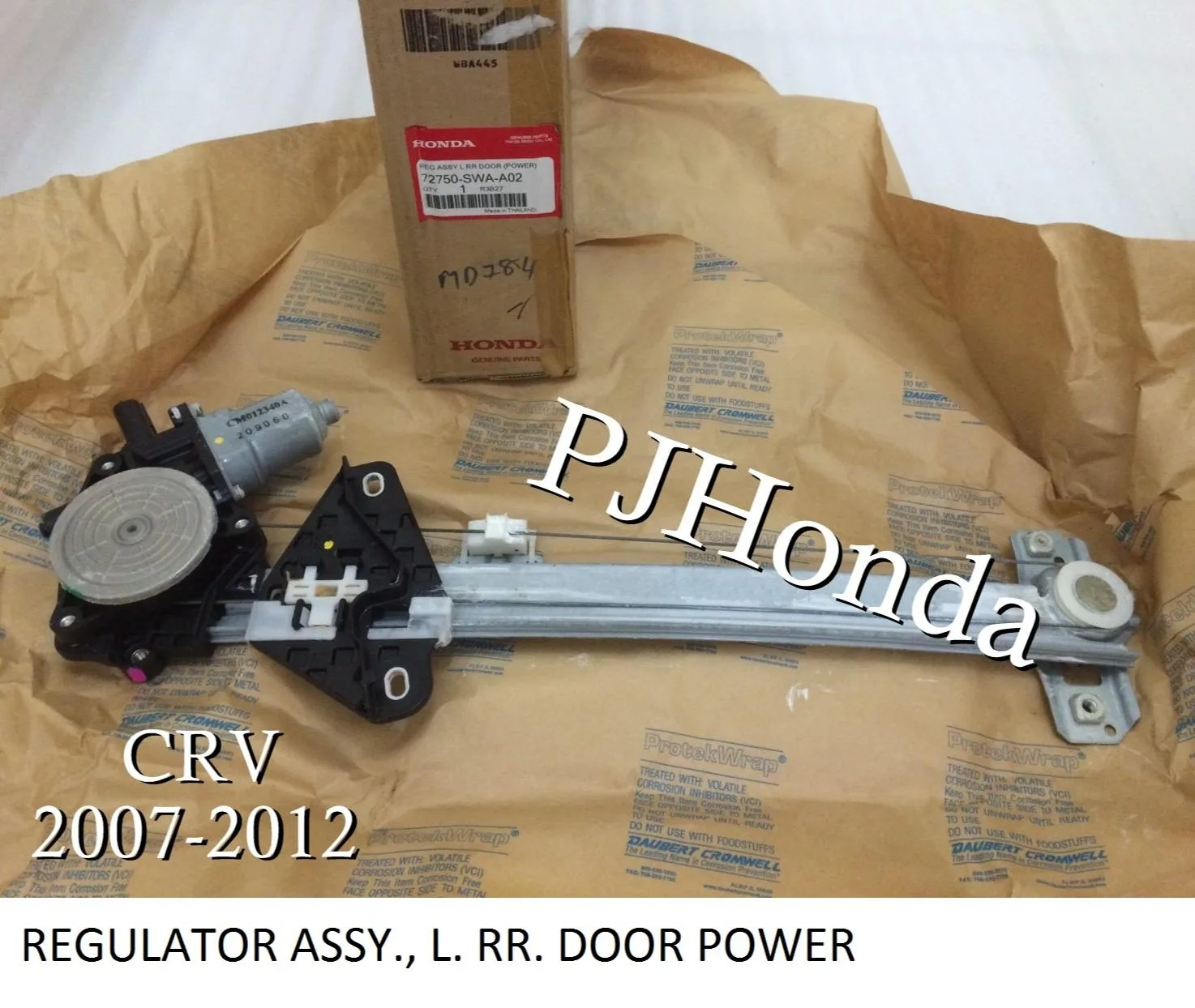 Regulator Kaca CRV GEN 3 2007- 2012 Original