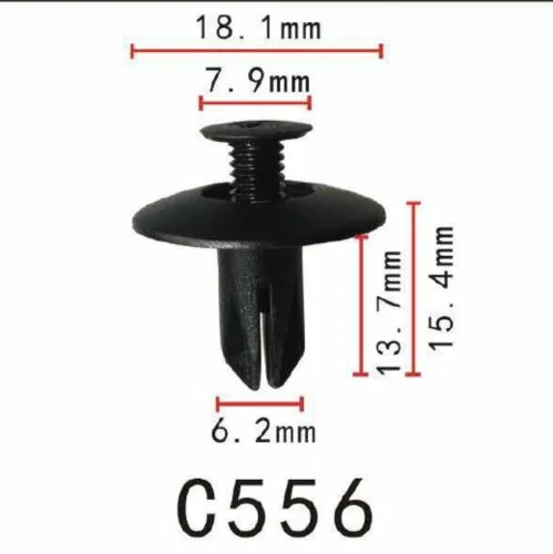 KLIP KANCING CENGKEH COWL ATAS 6 MM MOBIL NISSAN HONDA TOYOTA DLL