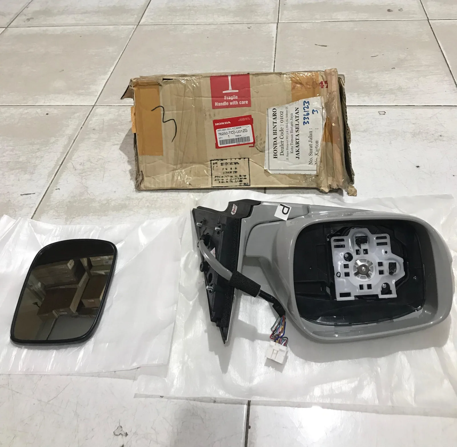 Spion Assy Kiri Honda ACCORD 2008-2012 Original