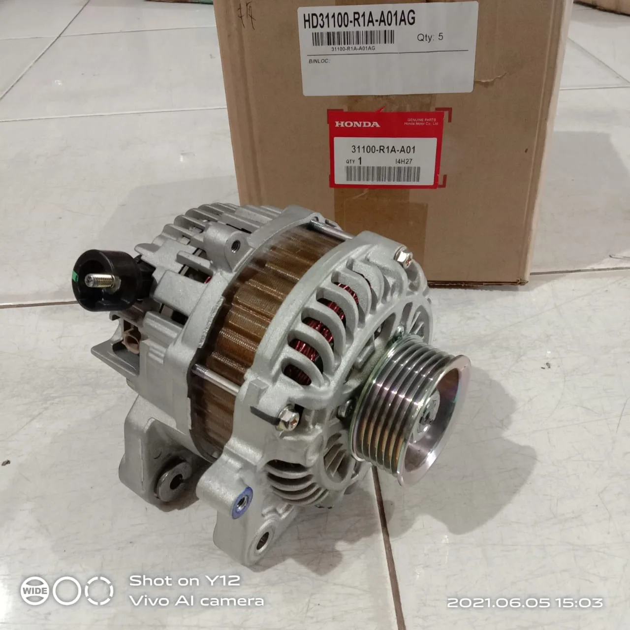 Alternator / Dinamo Amper HRV 1.8cc 2015-2018 Civic 2013-2016 Original
