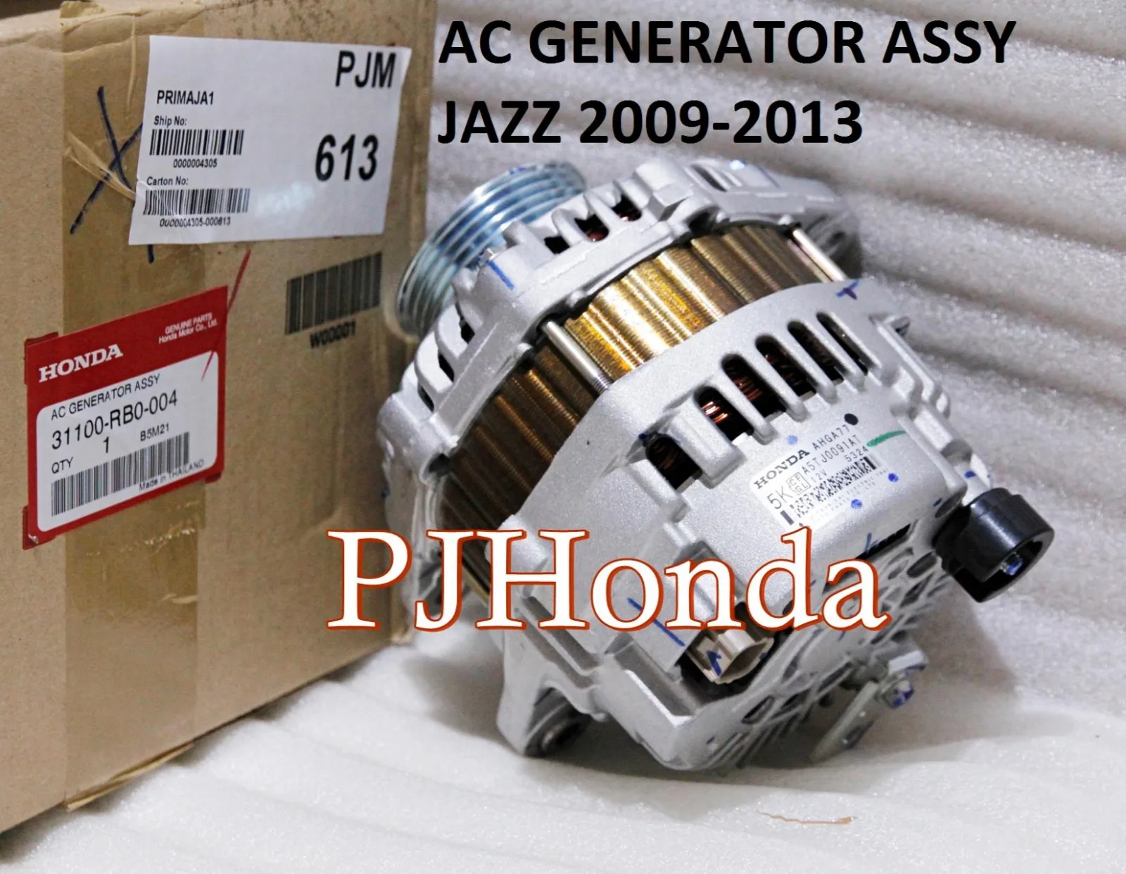 Dinamo Amper / Alternator FREED CITY JAZZ 2008-2013 ORIGINAL