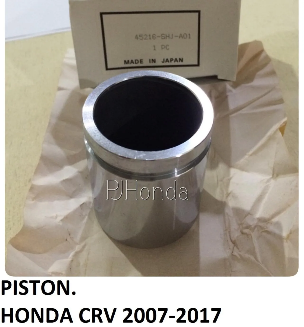 Piston Rem Depan Honda CRV 2007-2017 Genuine!!