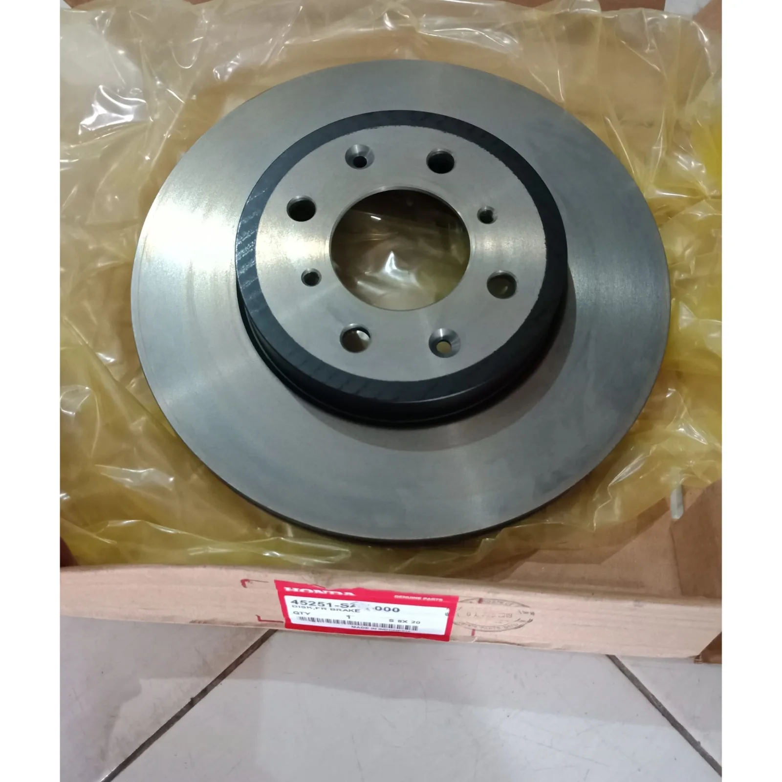 Piringan Rem DISK BRAKE Depan Jazz GE8 City GM Freed Original