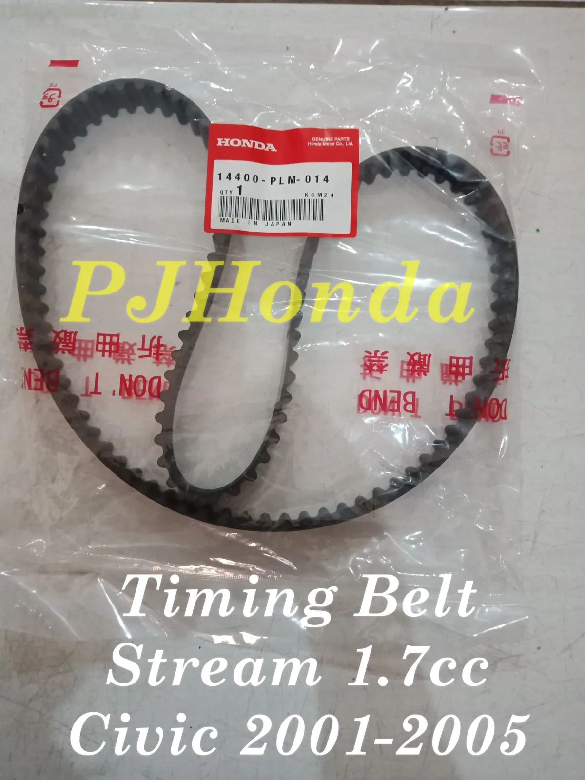 Timing Belt Honda Stream 1.7cc Genuine!!!
