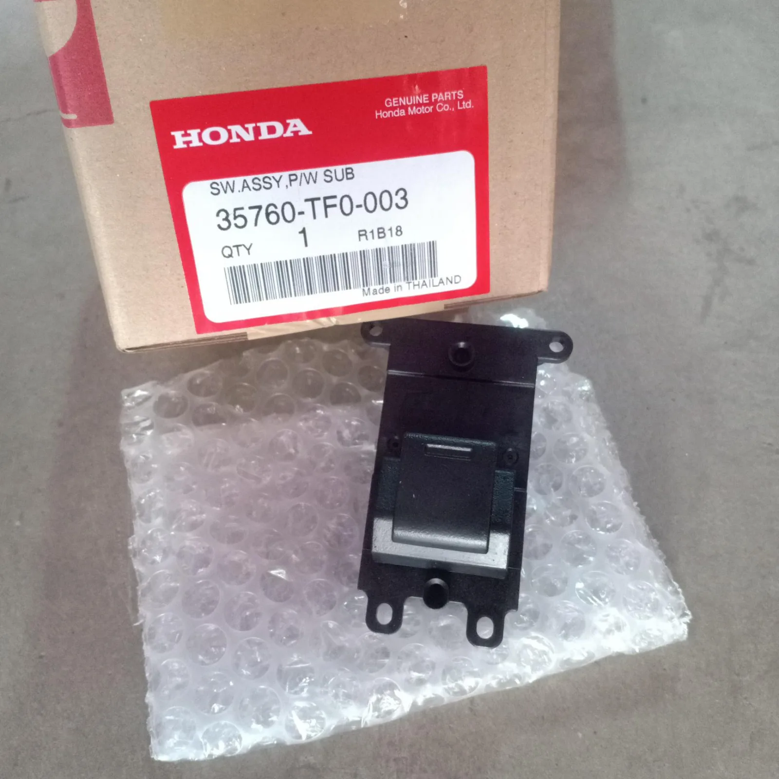 Switch Kaca Penumpang Jazz City BRV Mobilio Brio Freed Original