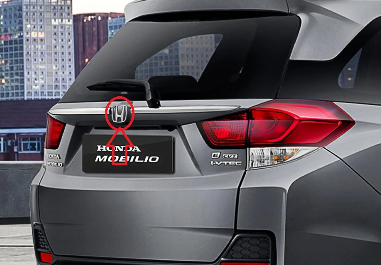 Emblem / Logo H Bagasi Mobilio Genuine!!