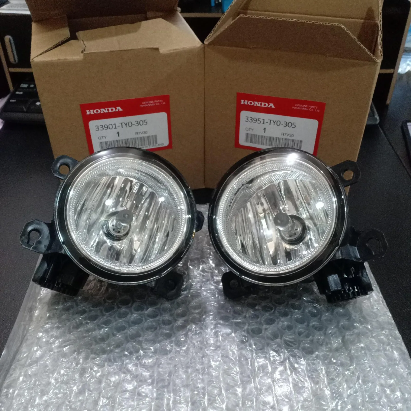Foglamp ASSY Lampu Kabut Jazz GK5 2014 2015 2016 2017 CIVIC TURBO ORIGINAL