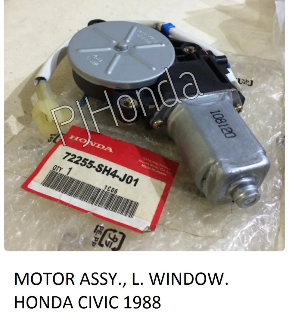 Motor Ragulator Kaca Honda Civic 1998-1999 Genuine!!