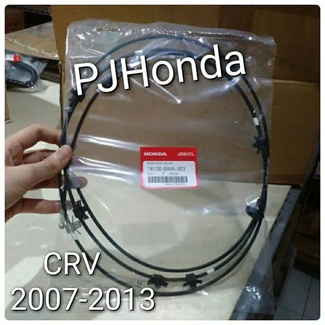 Kabel Tarikan Kap Mesin Honda CRV 2007-2012 Genuine!!