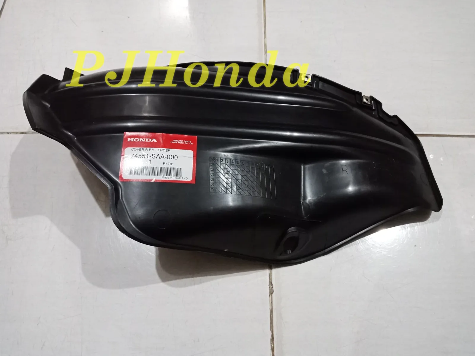 Inner Fender Belakang Honda Jazz 2003-2007 ORIGINAL