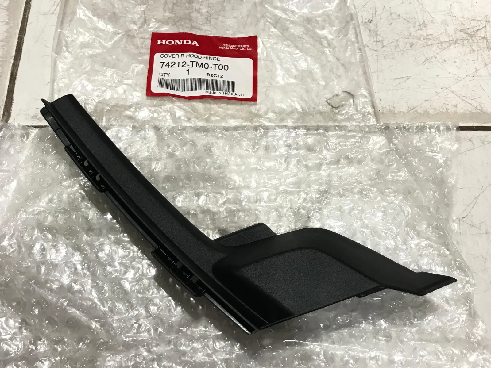 Cover Cowl Karet Engsel Kap Mesin CITY 2009-2013 Original