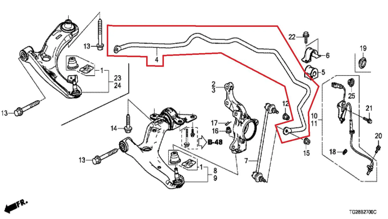 BESI Stabil Stabiliser Brio 2014-2021 Original