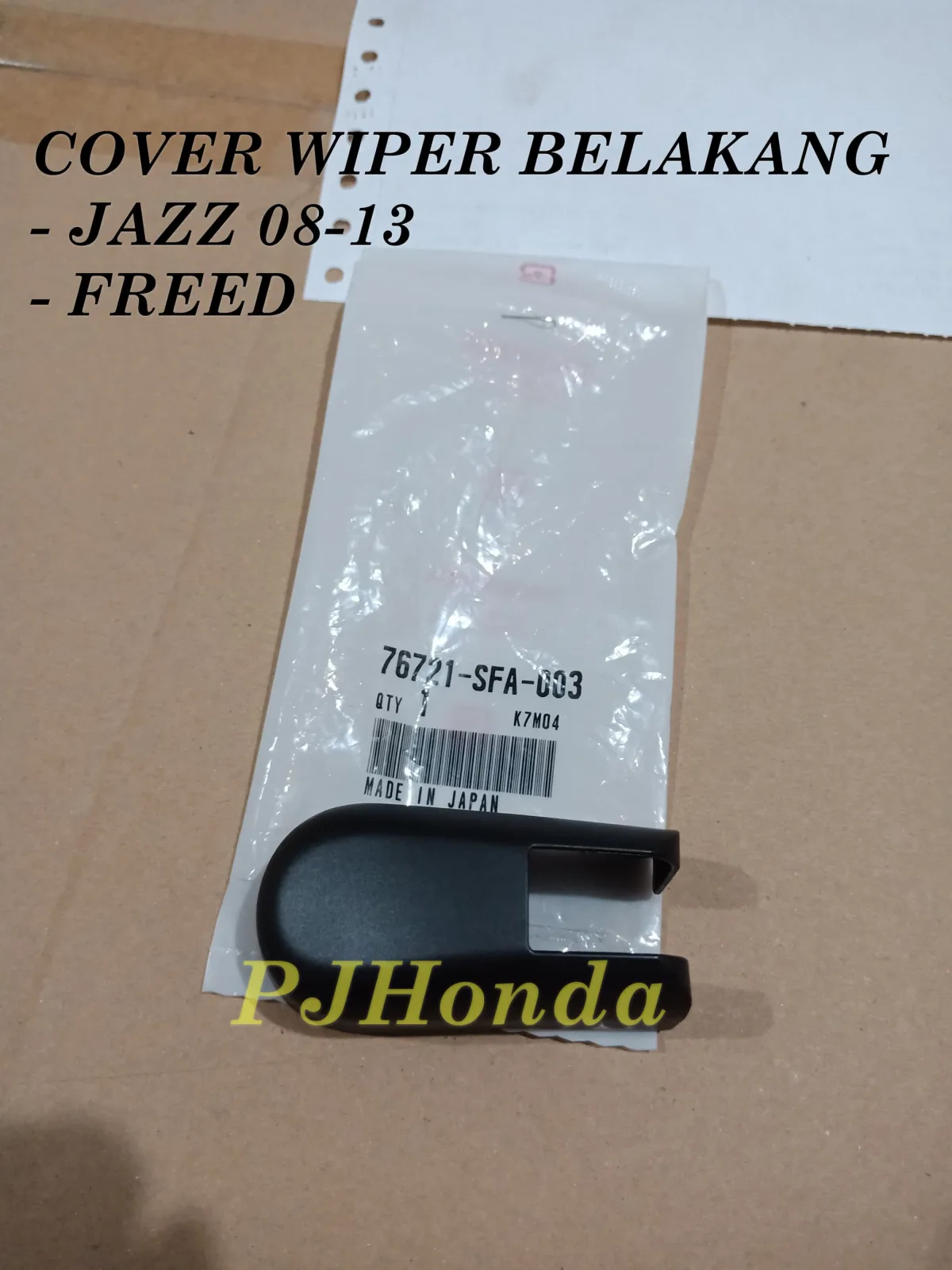 Tutup Cover Wiper Belakang Honda Freed Original