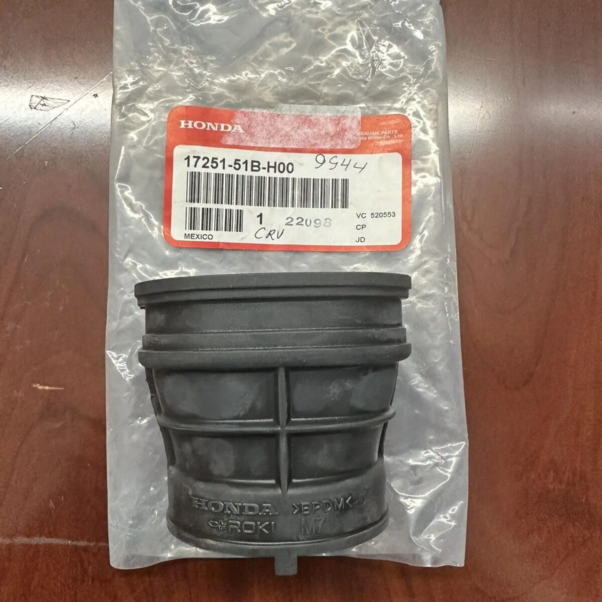 Selang hawa A filter udara HRV 2015-2021 Original