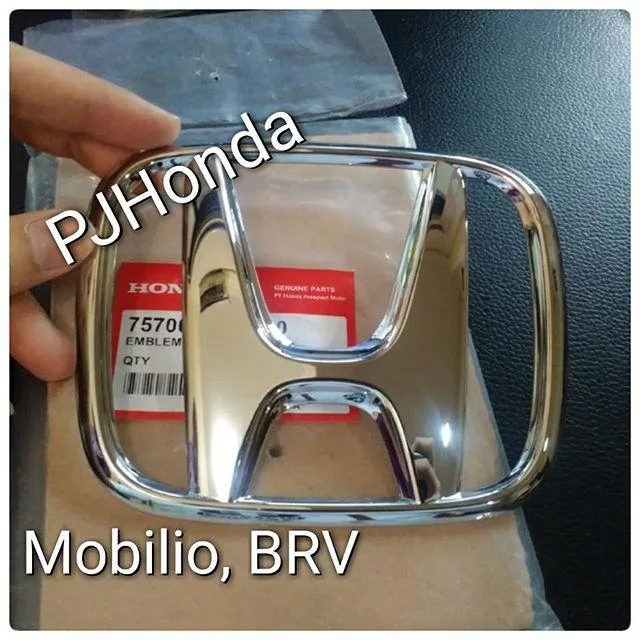 Logo Emblem H Depan MOBILIO BRV BRIO 2019-2023 Genuine !!