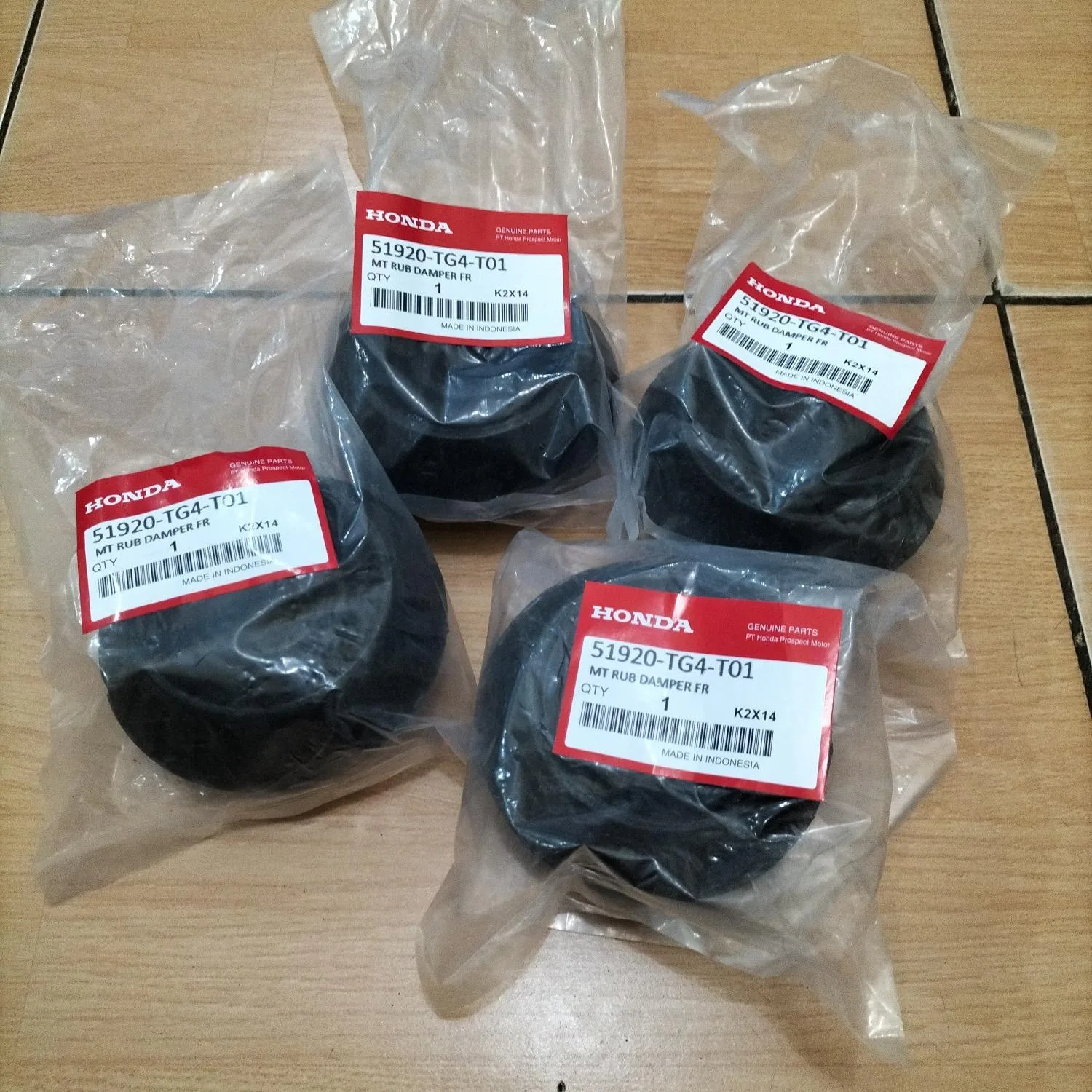 Karet Support Suport Shock Breaker Depan Honda BRIO JAZZ Mobilio CITY HRV BRV Freed 2013 2014 2015 2016 2017 2018 2019 2020 2021 2022 2023 2024 Original