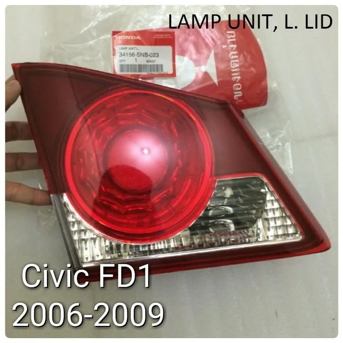 REFLEKTOR BAGASI STOPLAMP CIVIC FD1 2006-2009 ORIGINAL