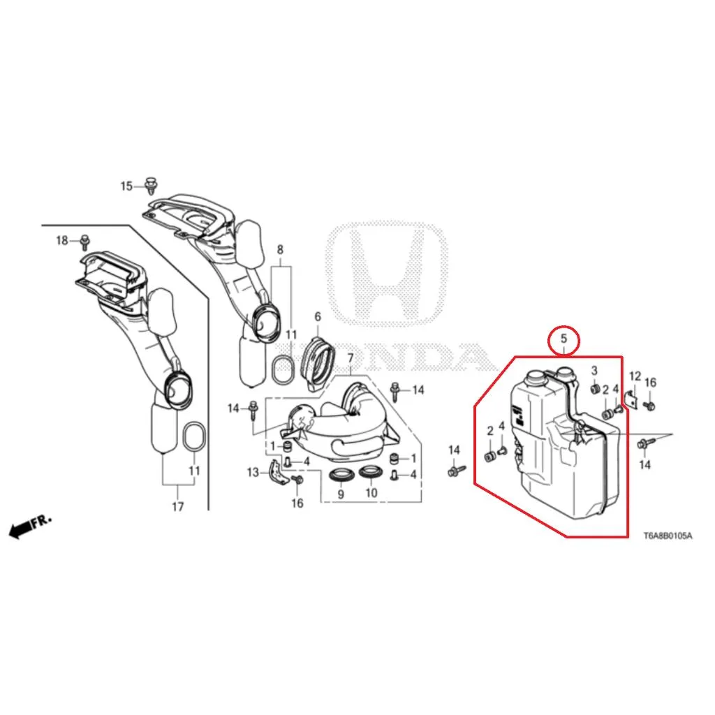 Chamber Resonator ODYSSEY 2015-2021 ORIGINAL