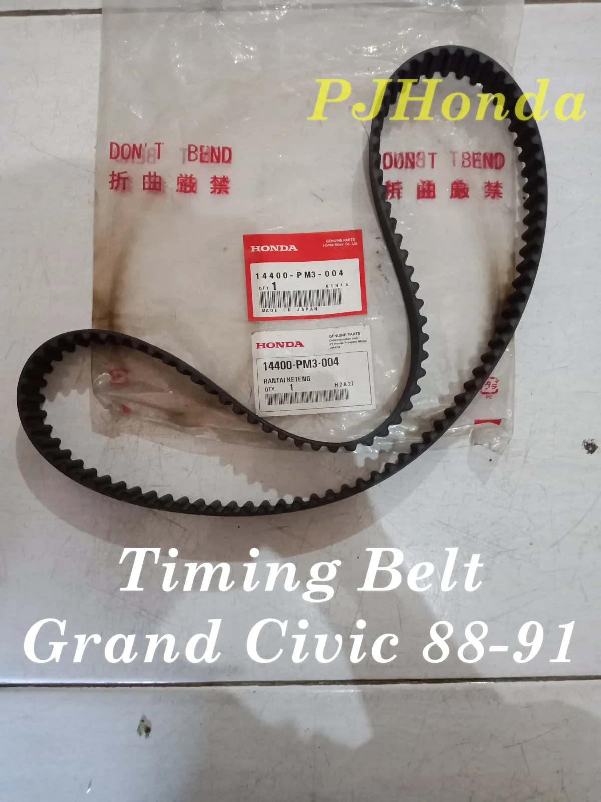 Timing Belt Honda Grand Civic 1988-1991 Original