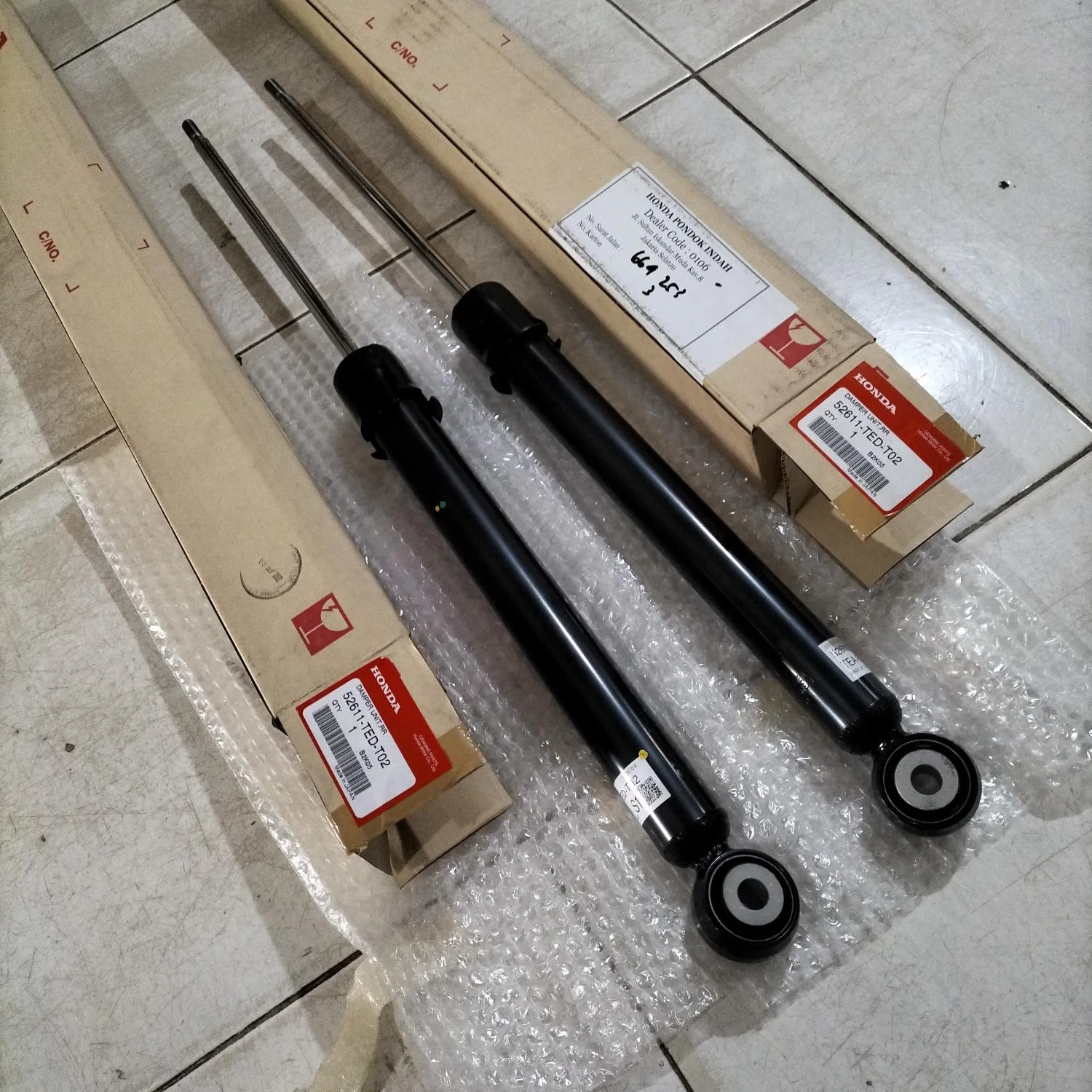 Shockbreaker SHOCK BELAKANG CIVIC TURBO 2016 2017 2018 2019 2020 2021 Original