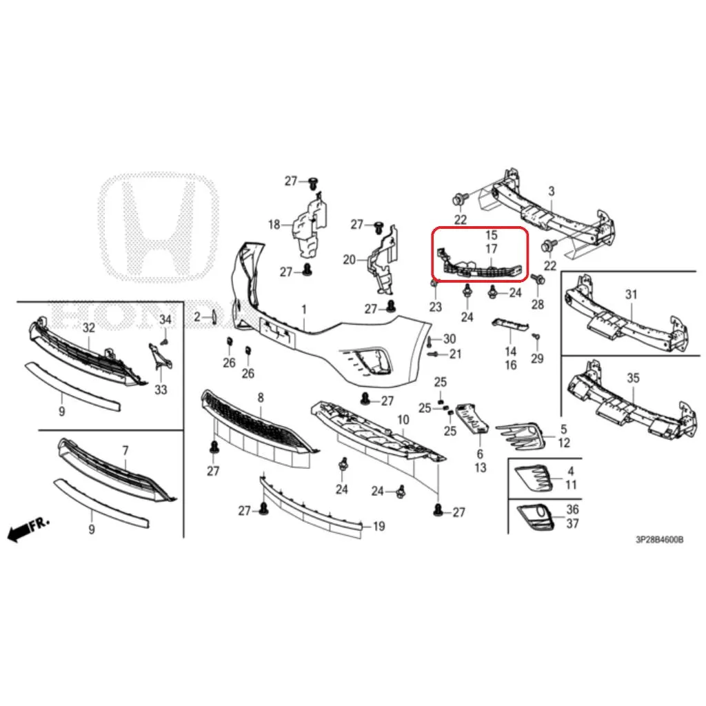 Breket Headlamp LAMPU CITY HATCHBACK 2022-2023 Original