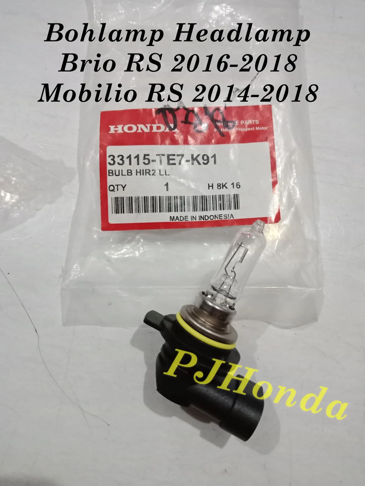 Bohlamp LAMPU DEPAN Mobilio BRIO ORIGINAL