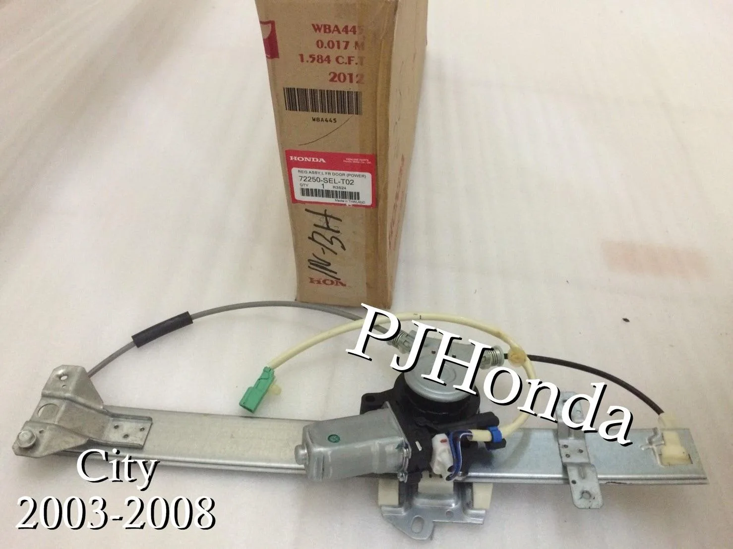 Regulator Kaca Pintu Depan City 2003-2008 ORIGINAL
