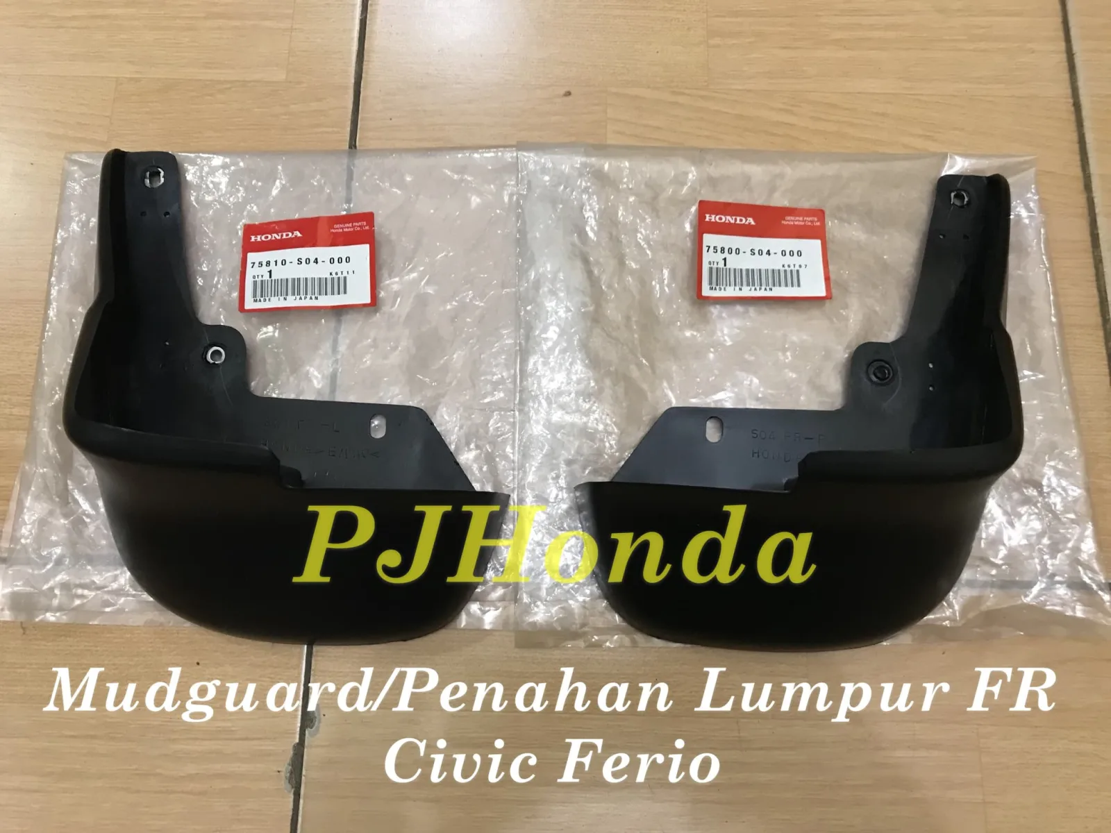 Mudguard / Penahan Lumpur DEPAN Honda Civic Ferio Genuine!!!
