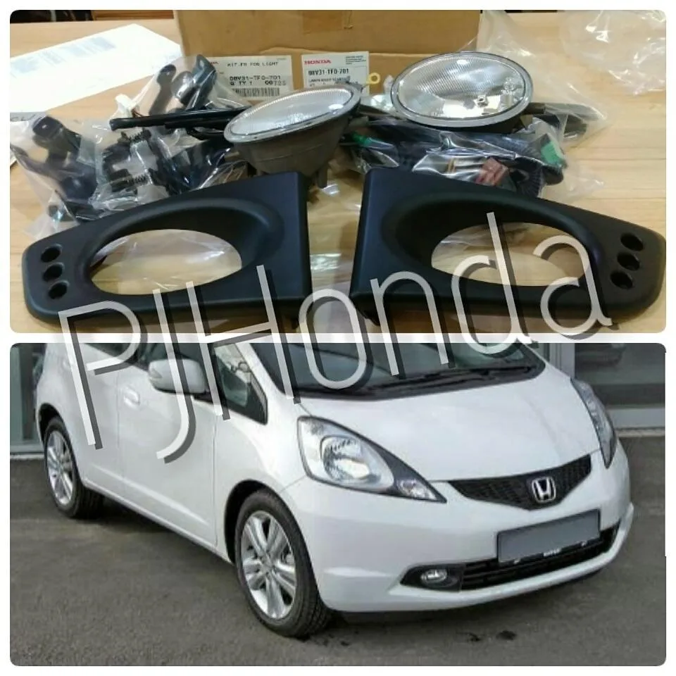 Foglamp Lampu Kabut KOMPLIT Jazz 2008-2010 Honda Access ORIGINAL