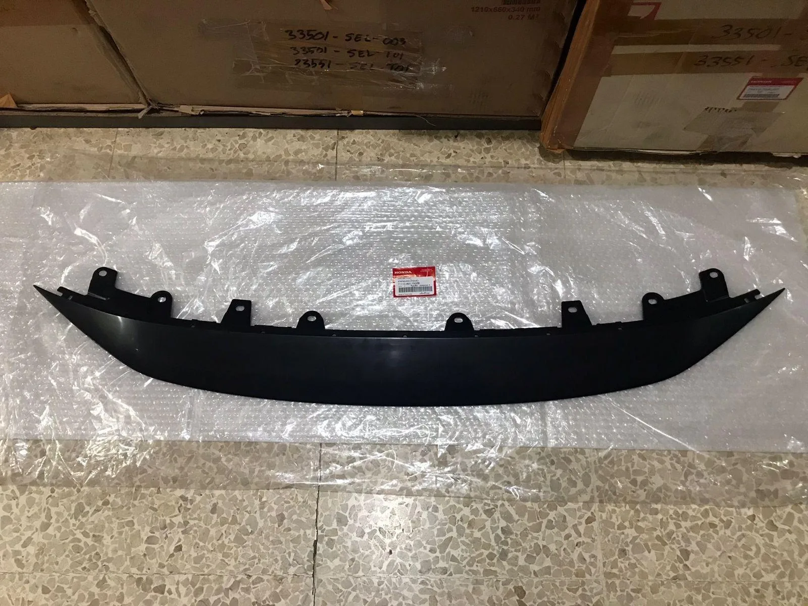 Garnish Atas Bumper Depan HRV Gen 2 FACELIFT 2022 2023 2024 2025 Original