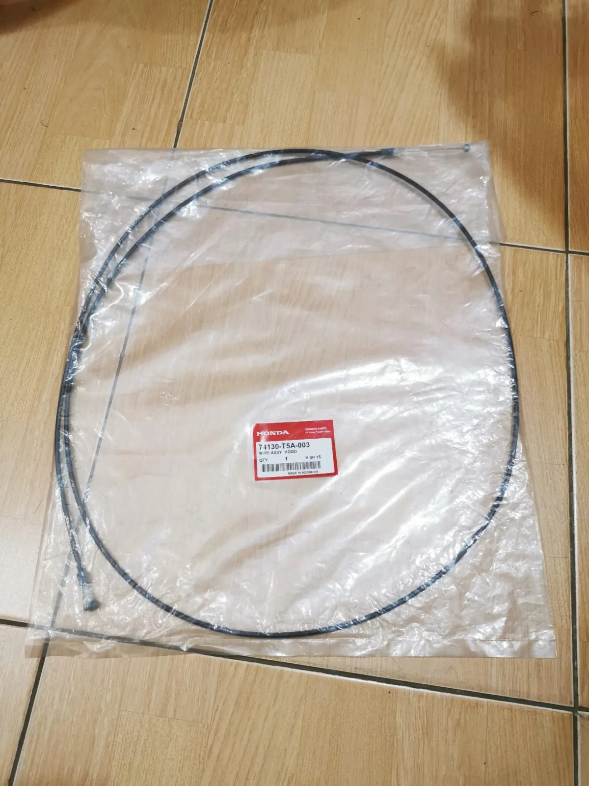 Kabel Kap Mesin Jazz GK5 2015-2019 Genuine!!