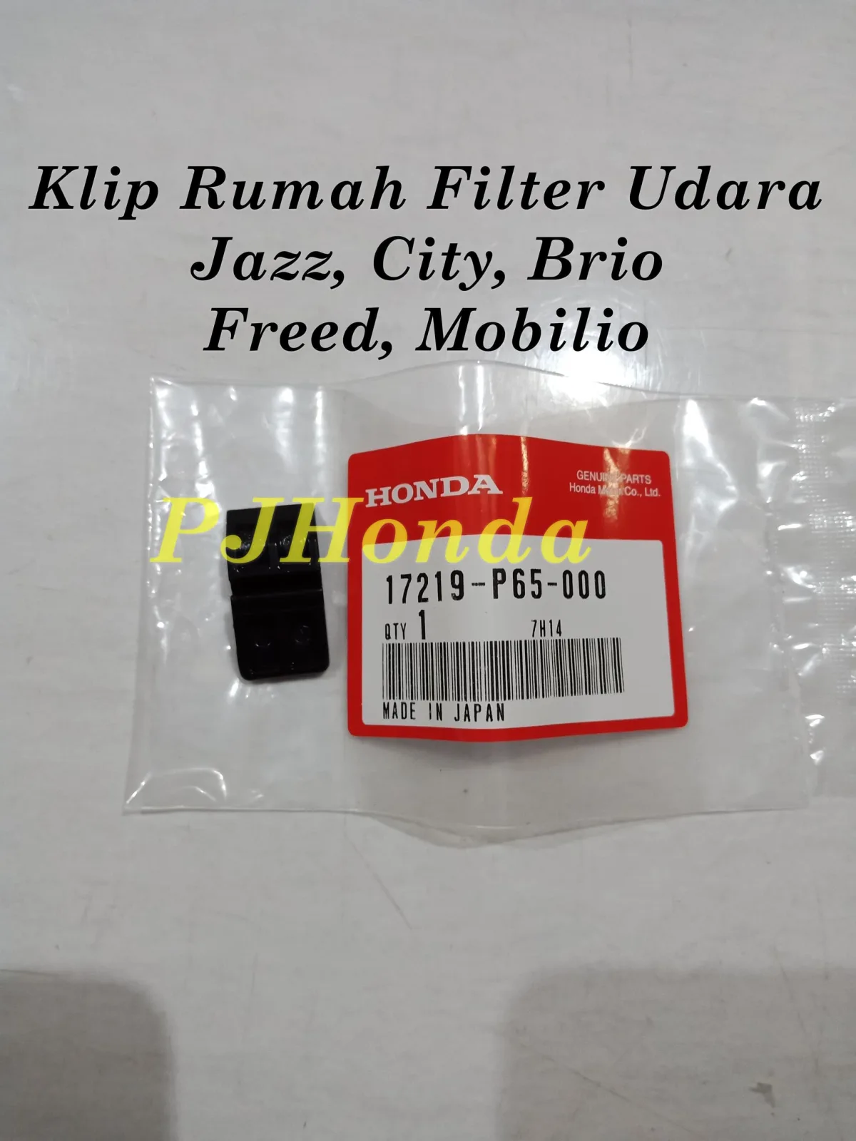 Klip Bawah Filter Udara JAZZ CITY FREED BRIO BRV Mobilio Genuine!!!