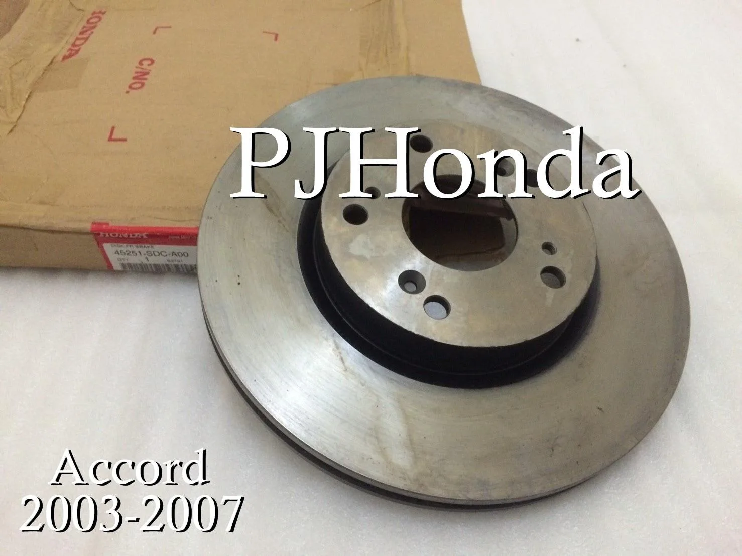 Piringan Rem DISK BRAKE Depan Accord 2003-2007 ORIGINAL