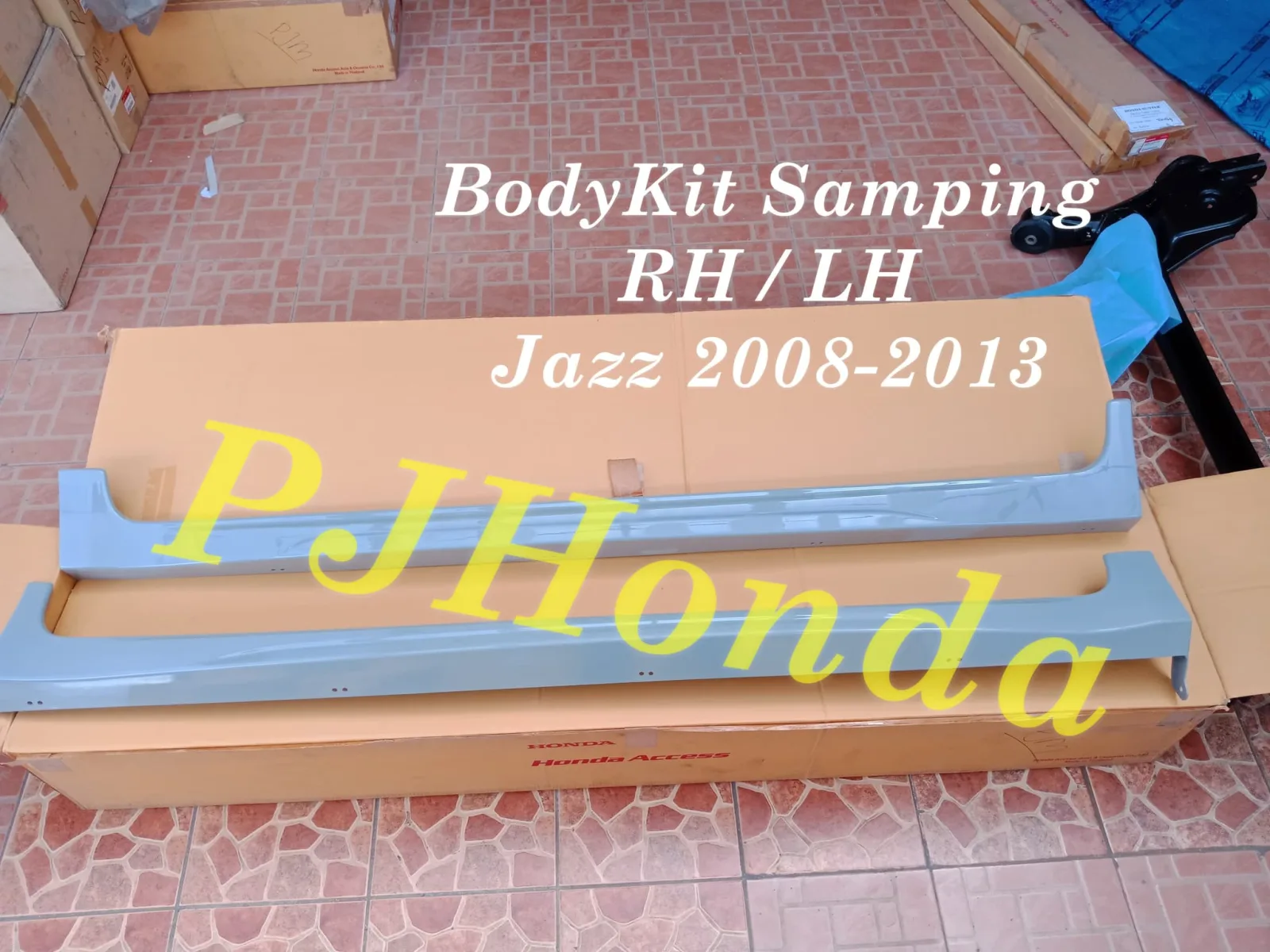 SIDESKIRT KANAN KIRI Honda Jazz TIPE S 2008-2010 ORIGINAL HONDA ACCESS