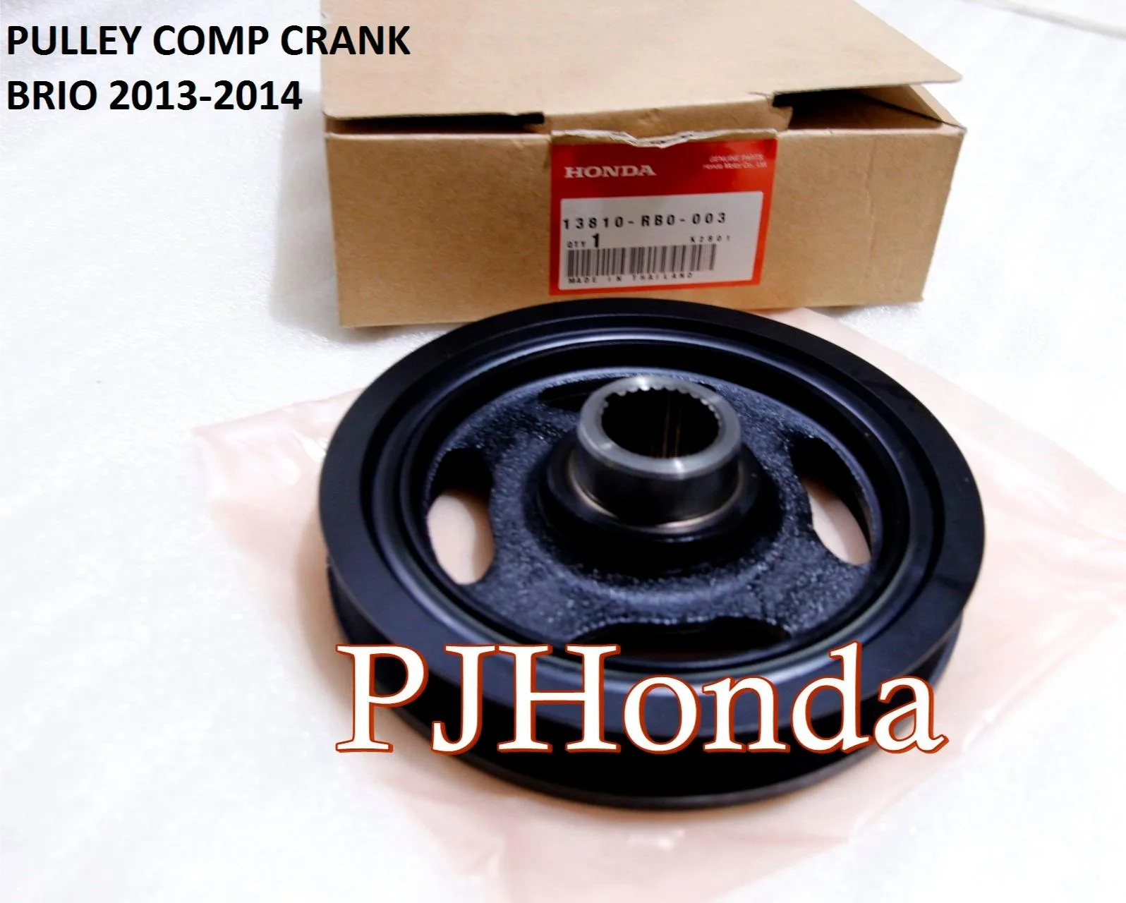 Pully / Pulley Kruk AS CRANK Honda Brio 2013-2016 Genuine!!