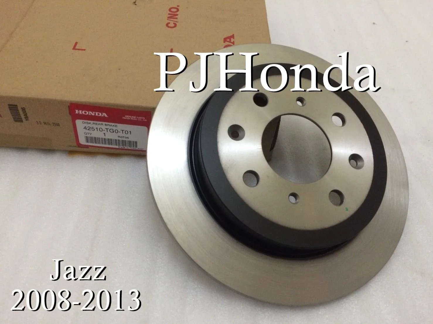 Piringan Rem / Cakram Belakang Honda Jazz GE8 2008-2013 Genuine!!