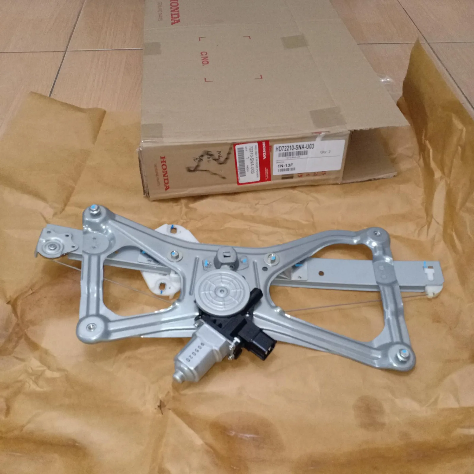 Motor Kaca / Regulator Kaca DEPAN Honda CIVIC FD 2006-2011 Original