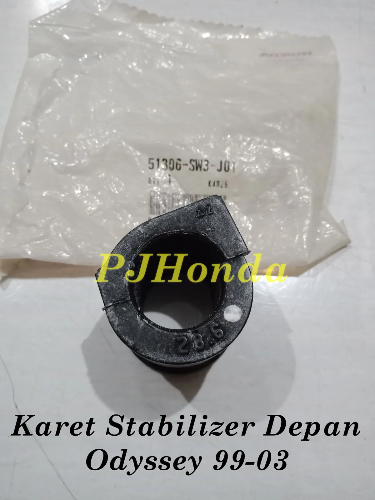 Karet Stabilizer Depan Honda Odyssey 1999-2003 Genuine!!!