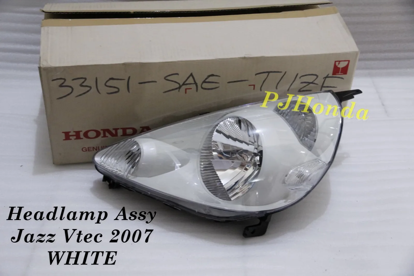 Headlamp / Lampu Depan Putih Jazz vtec 2007 ORIGINAL