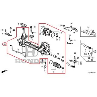 Gear Box Rack Steer CIVIC HATCHBACK 2017-2020 Original