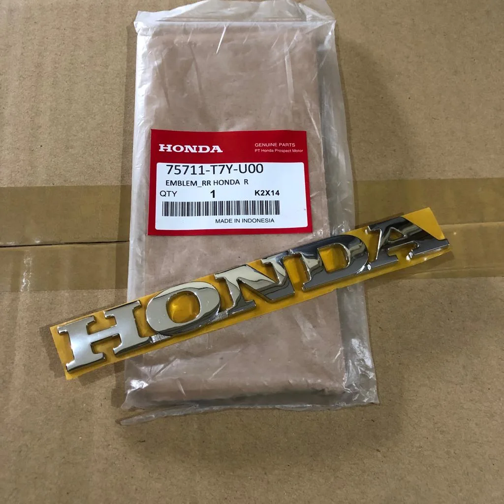 Emblem Logo Tulisan HONDA HRV Original