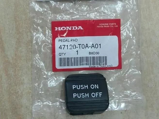 Cover Karet Pedal rem kaki push on off Honda CRV 2013-2017 Original