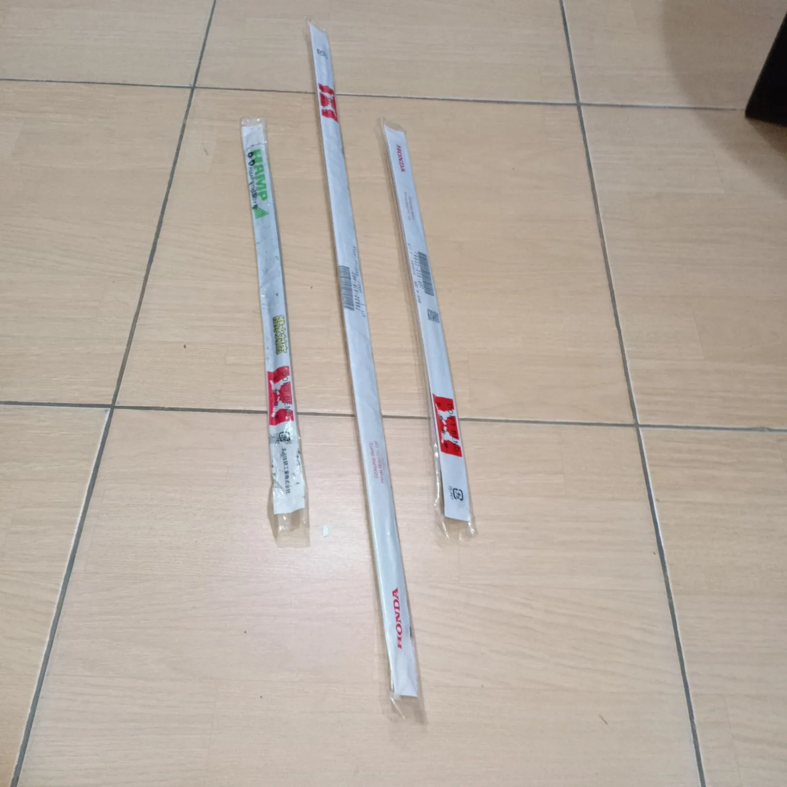 Karet Wiper Set Depan Belakang CRV 2013-2018 Genuine!!