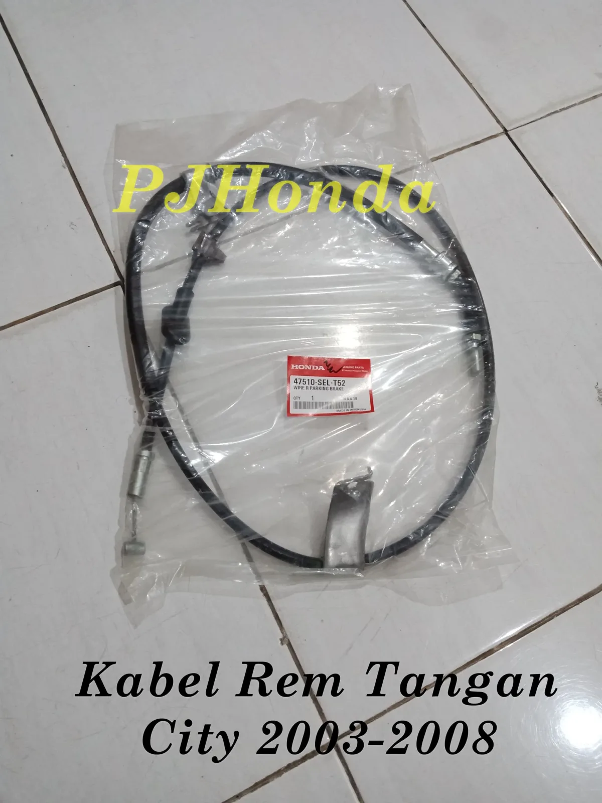 Kabel Rem Tangan Honda City 2003-2008 Genuine!!!