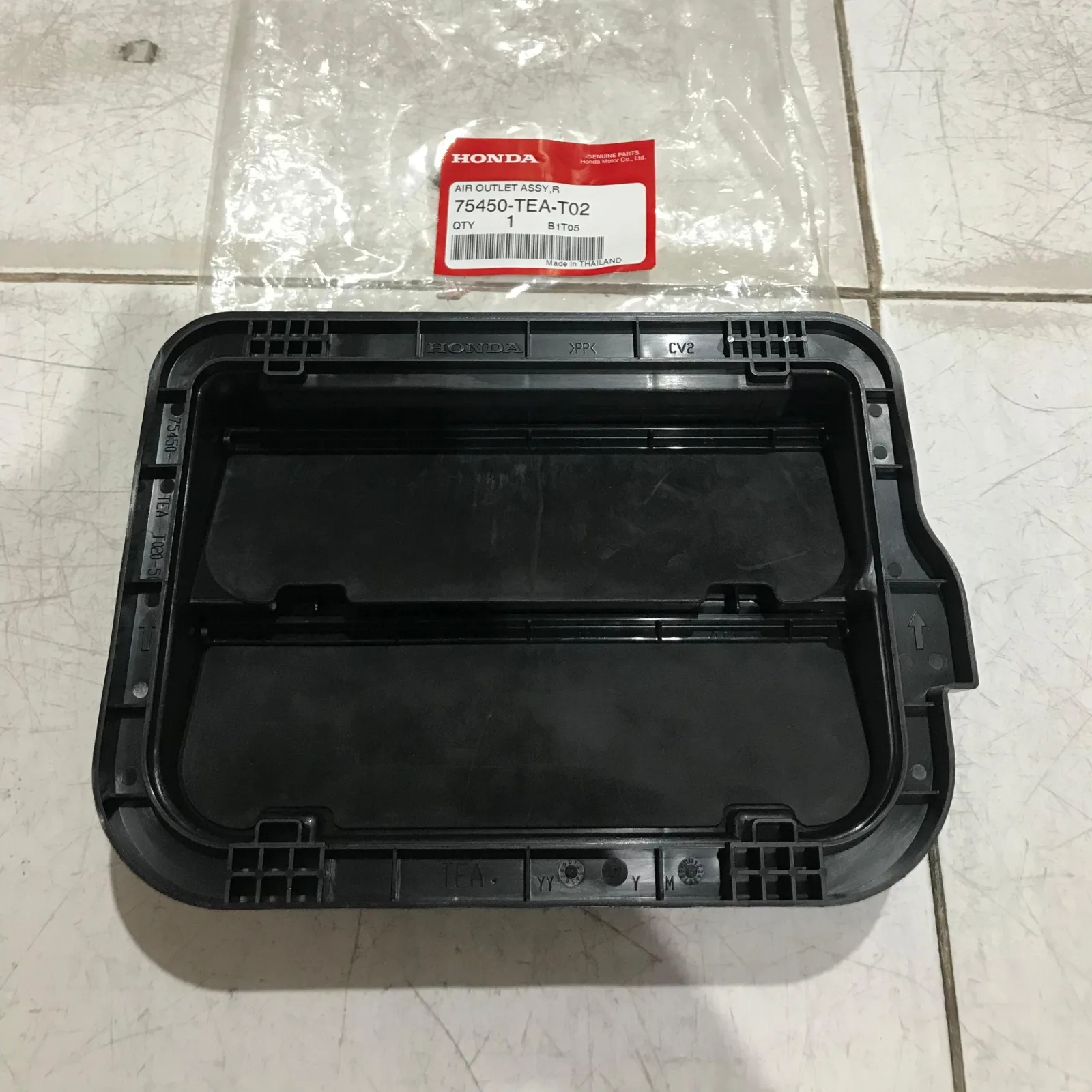 Air Outlet Ventilasi Udara Belakang Linning CIVIC 2018 2019 2020 2021 2022 2023 Original