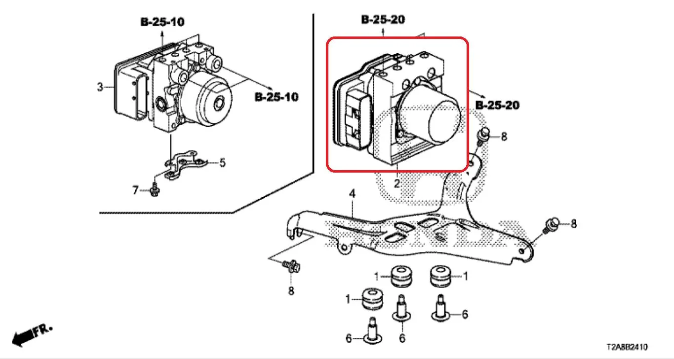 Modulator ABS MODUL ABS ACCORD CP2 2013 Original